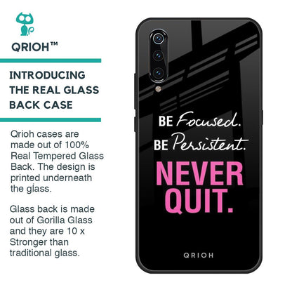 Be Focused Glass case for Xiaomi Mi A3