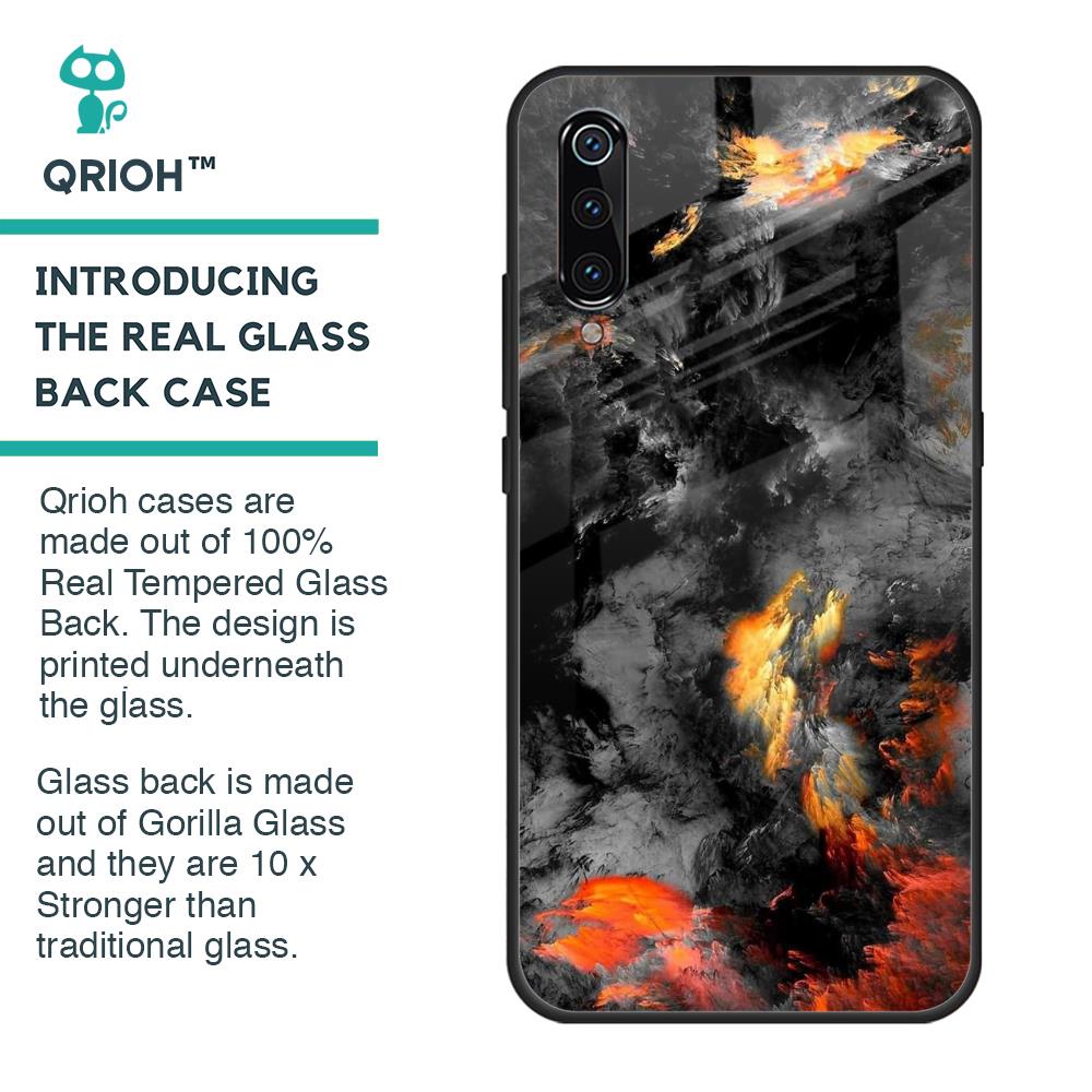 Lava Explode Glass Case for Xiaomi Mi A3