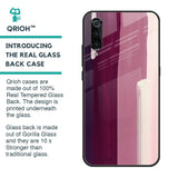 Brush Stroke Art Glass Case for Xiaomi Mi A3