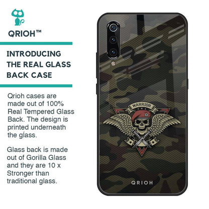 Army Warrior Glass Case for Xiaomi Mi A3
