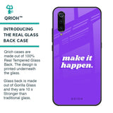 Make it Happen Glass Case for Xiaomi Mi A3