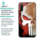 Red Skull Glass Case for Xiaomi Mi A3