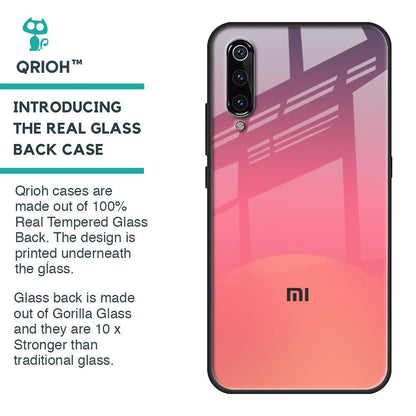Sunset Orange Glass Case for Xiaomi Mi A3