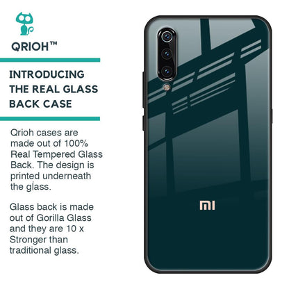 Hunter Green Glass Case For Xiaomi Mi A3