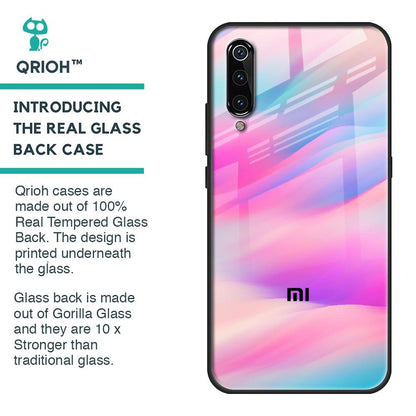Colorful Waves Glass case for Xiaomi Mi A3