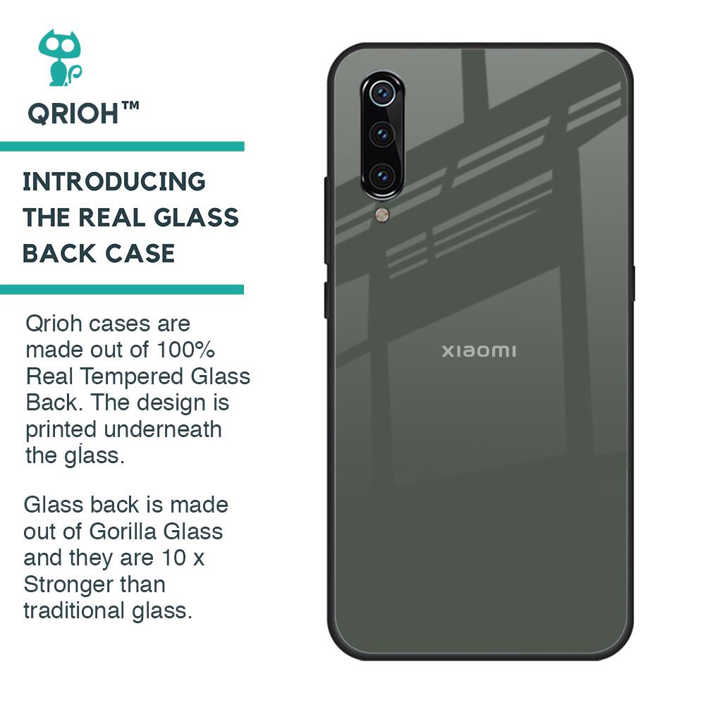 Charcoal Glass Case for Xiaomi Mi A3