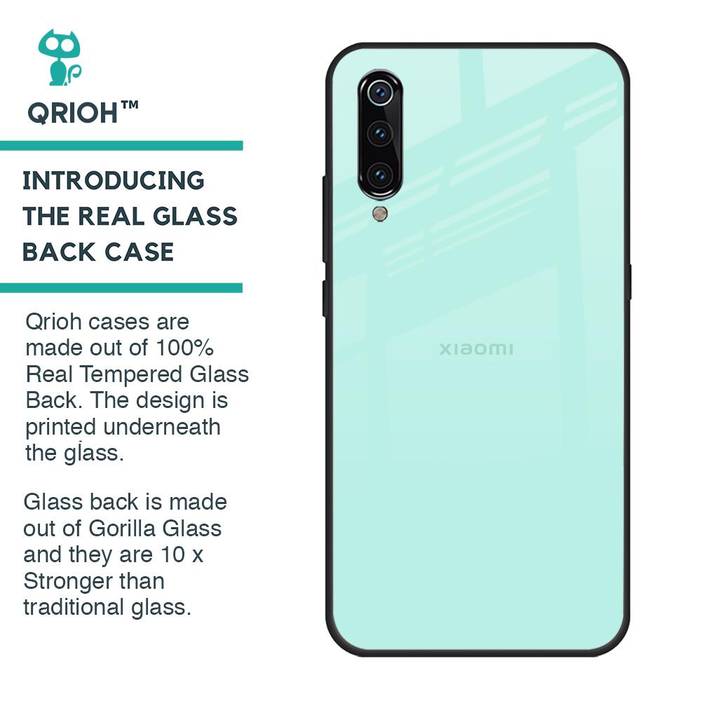 Teal Glass Case for Xiaomi Mi A3