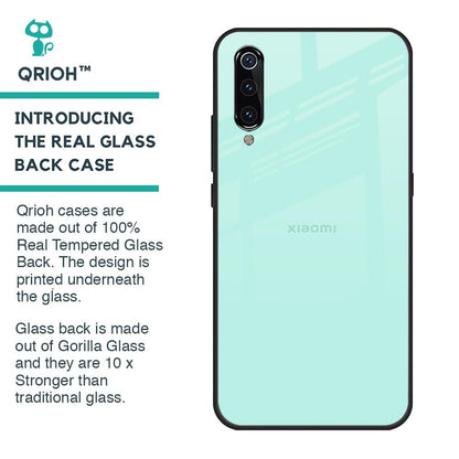 Teal Glass Case for Xiaomi Mi A3