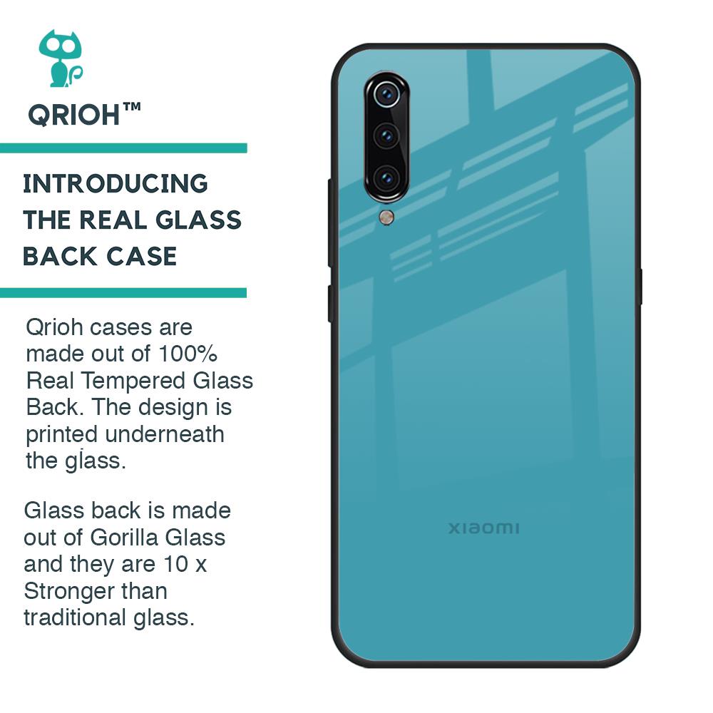 Oceanic Turquiose Glass Case for Xiaomi Mi A3