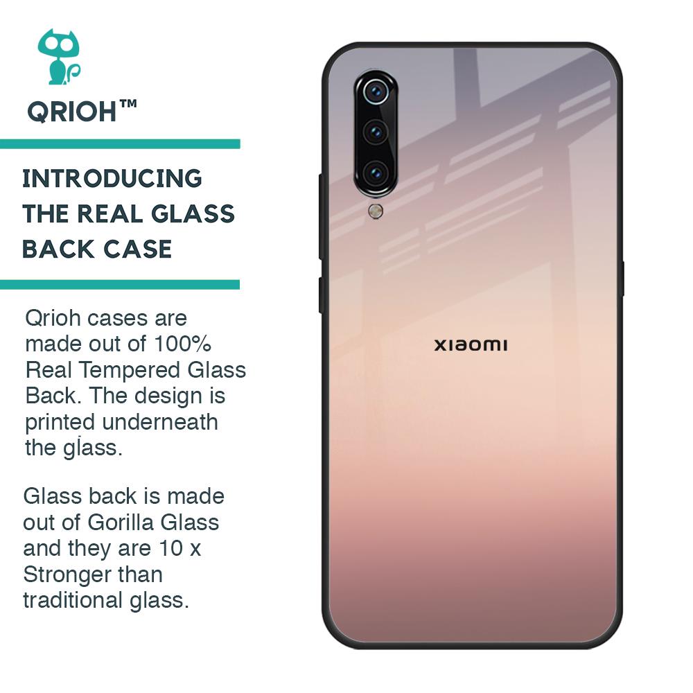 Golden Mauve Glass Case for Xiaomi Mi A3