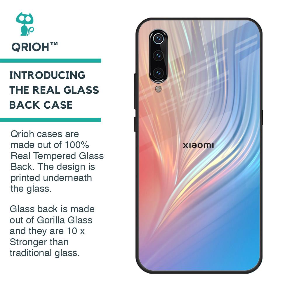 Mystic Aurora Glass Case for Xiaomi Mi A3