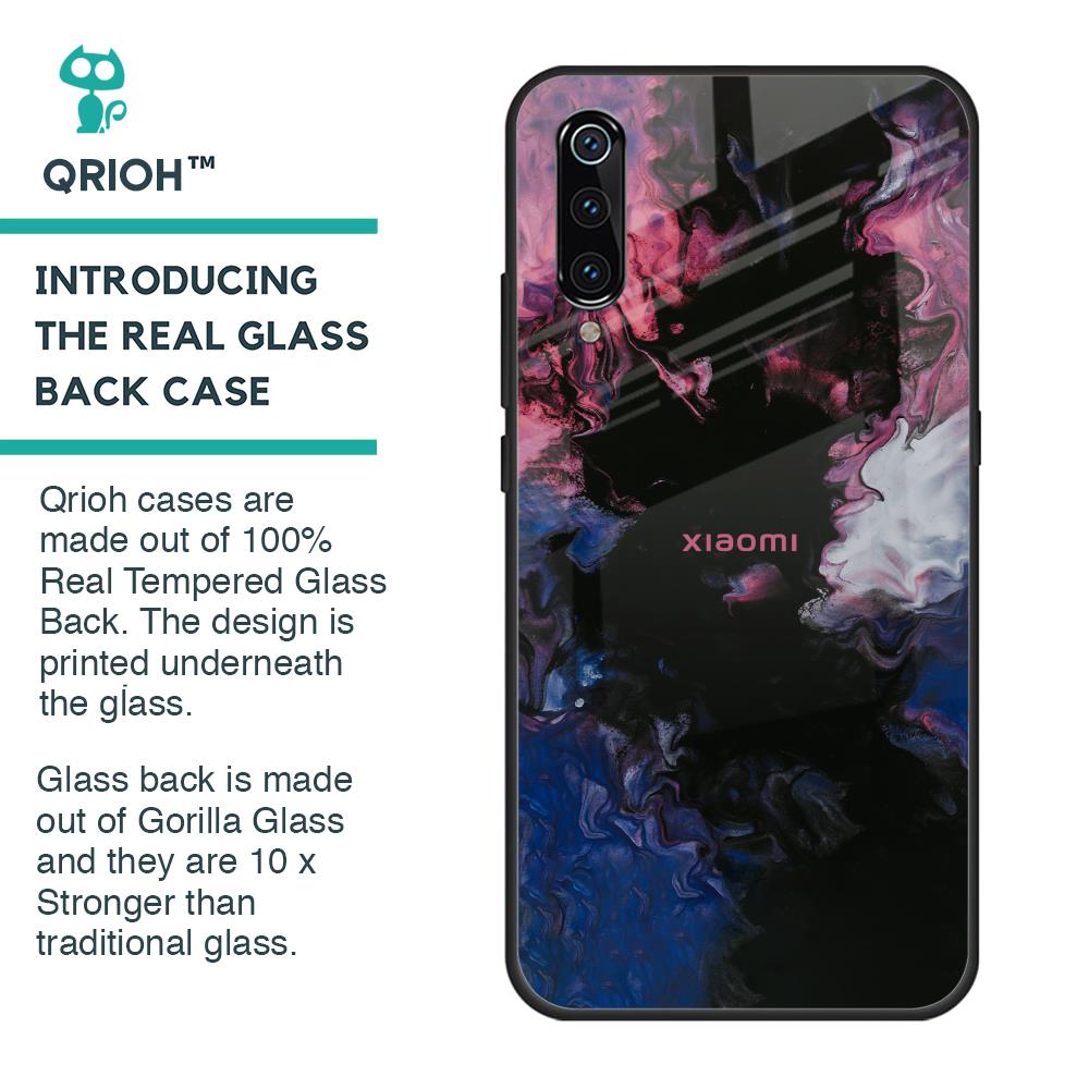Smudge Brush Glass case for Xiaomi Mi A3