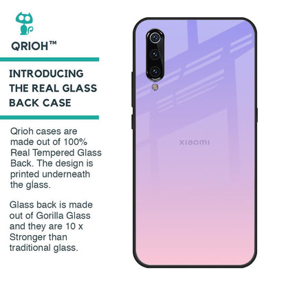Lavender Gradient Glass Case for Xiaomi Mi A3
