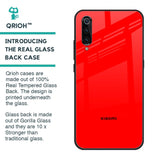 Blood Red Glass Case for Xiaomi Mi A3