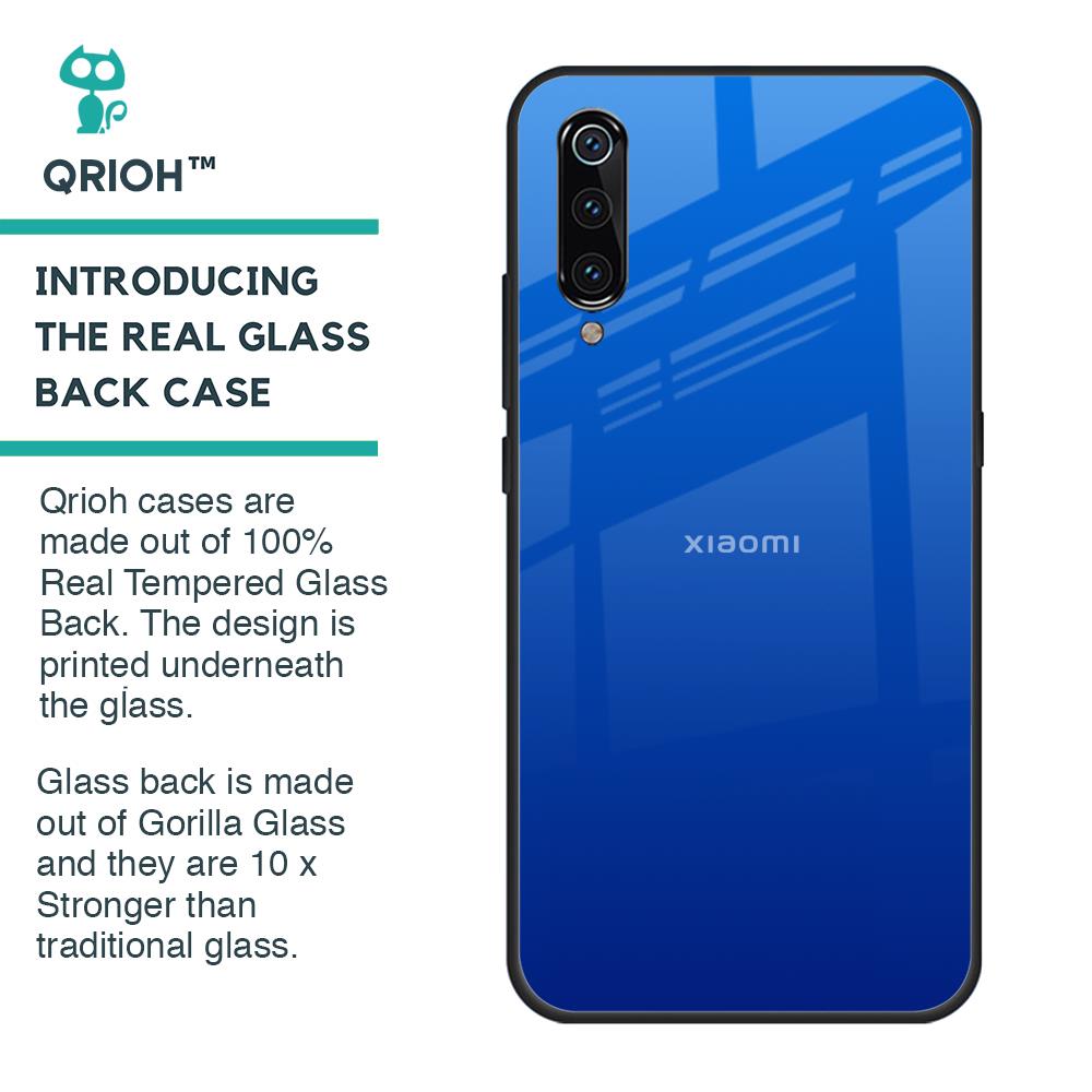 Egyptian Blue Glass Case for Xiaomi Mi A3