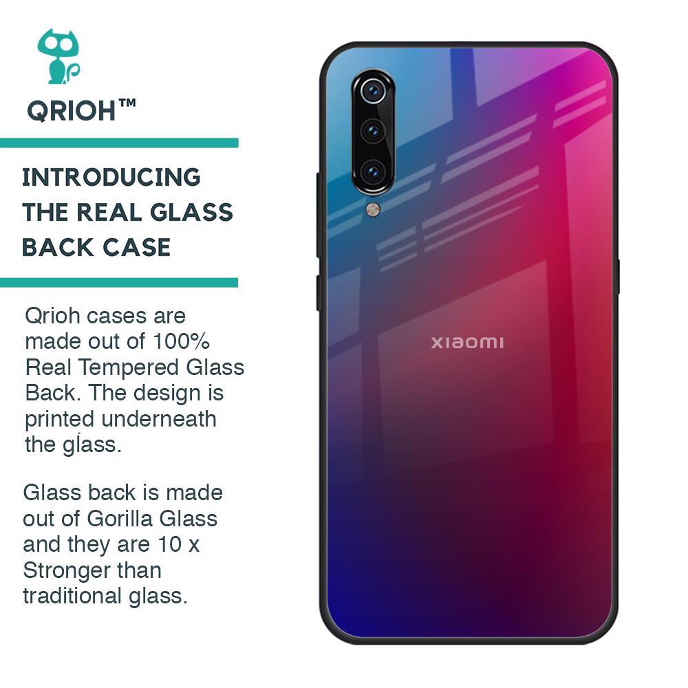 Magical Color Shade Glass Case for Xiaomi Mi A3