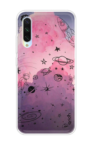Space Doodles Art Xiaomi Mi CC9 Back Cover