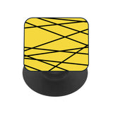 Seamless Stripes Glass case with Square Phone Grip Combo