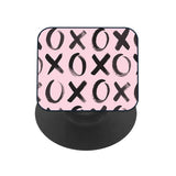 XOXO Glass case with Square Phone Grip Combo