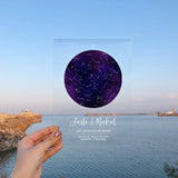 Personalised Star Map Acrylic Plaque