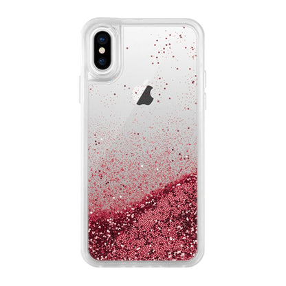 Candy Jar Rose Snow Globe Glitter case for iPhone