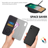 Green Leaf Texture Flip Case for OnePlus