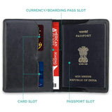 World Traveller Passport & Luggage Tag Combo