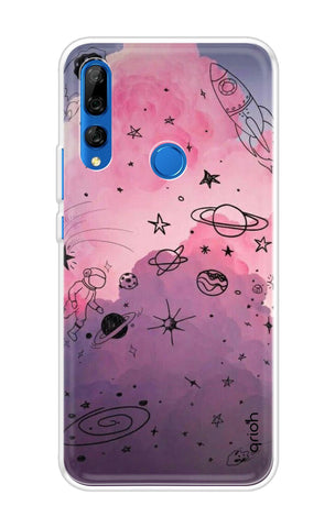 Space Doodles Art Huawei Y9 Prime 2019 Back Cover