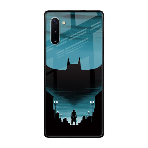 Cyan Bat Samsung Galaxy Note 10 Glass Back Cover Online