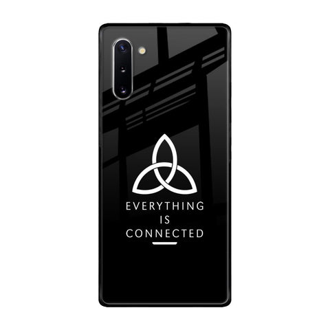 Everything Is Connected Samsung Galaxy Note 10 Glass Back Cover Online