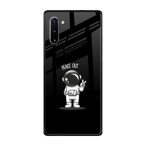 Peace Out Astro Samsung Galaxy Note 10 Glass Back Cover Online
