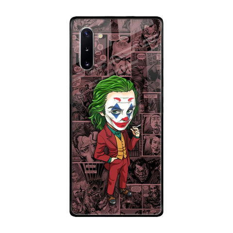 Joker Cartoon Samsung Galaxy Note 10 Glass Back Cover Online