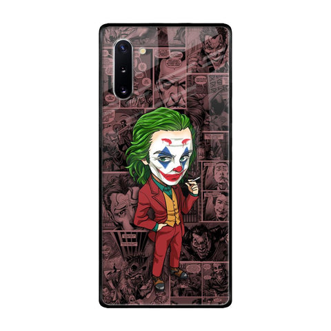 Joker Cartoon Samsung Galaxy Note 10 Glass Back Cover Online