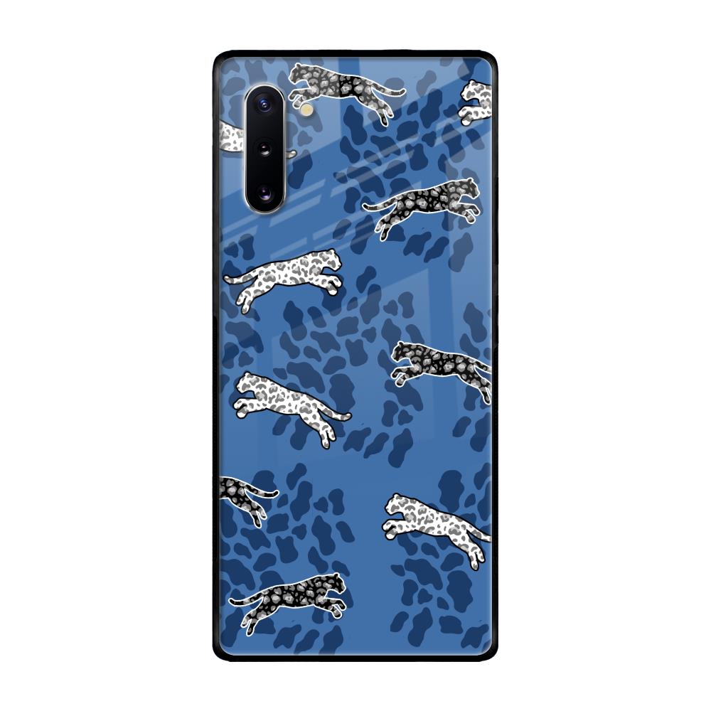 Blue Cheetah Samsung Galaxy Note 10 Glass Back Cover Online