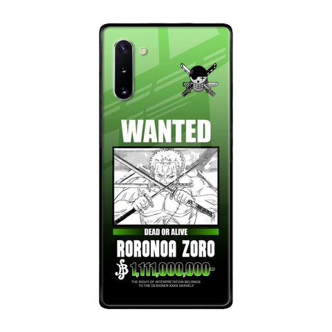 Zoro Wanted Samsung Galaxy Note 10 Glass Back Cover Online