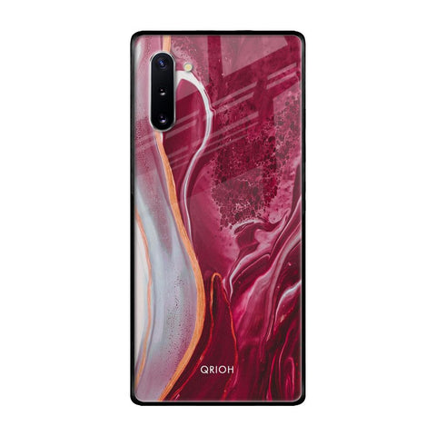 Crimson Ruby Samsung Galaxy Note 10 Glass Back Cover Online