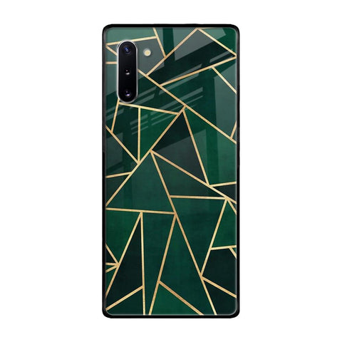 Abstract Green Samsung Galaxy Note 10 Glass Back Cover Online