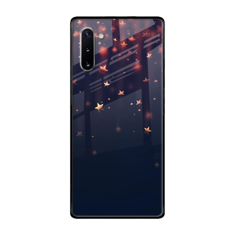 Falling Stars Samsung Galaxy Note 10 Glass Back Cover Online