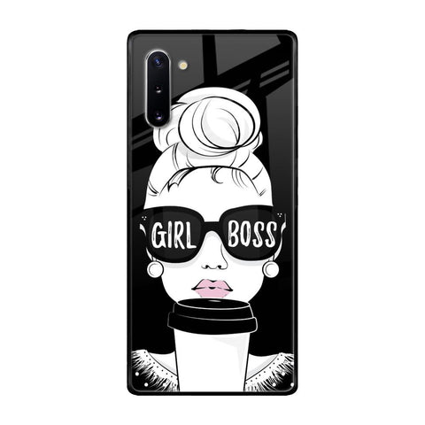 Girl Boss Samsung Galaxy Note 10 Glass Back Cover Online