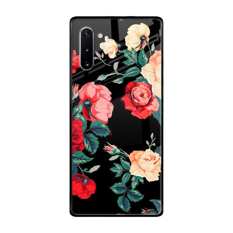 Floral Bunch Samsung Galaxy Note 10 Glass Back Cover Online