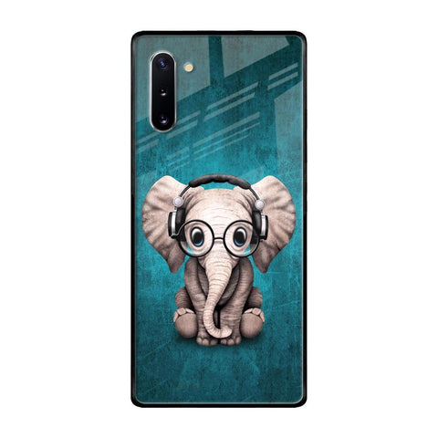 Adorable Baby Elephant Samsung Galaxy Note 10 Glass Back Cover Online