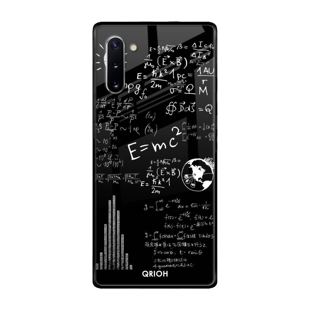 Funny Math Samsung Galaxy Note 10 Glass Back Cover Online