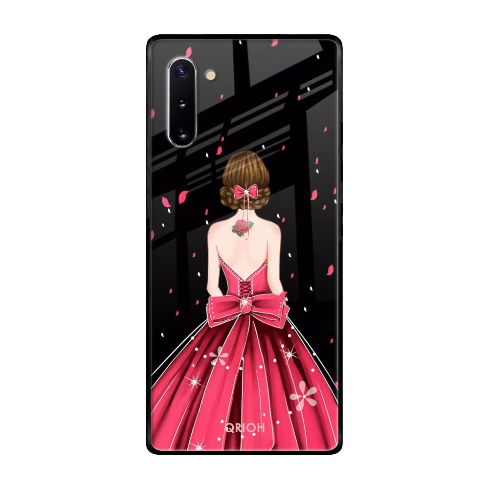 Fashion Princess Samsung Galaxy Note 10 Glass Back Cover Online