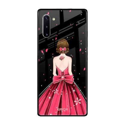 Fashion Princess Samsung Galaxy Note 10 Glass Back Cover Online