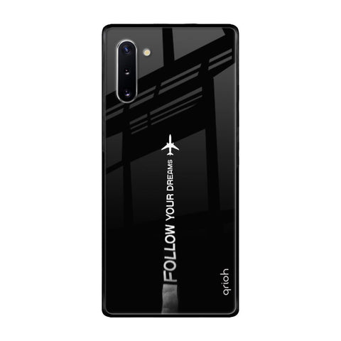 Follow Your Dreams Samsung Galaxy Note 10 Glass Back Cover Online