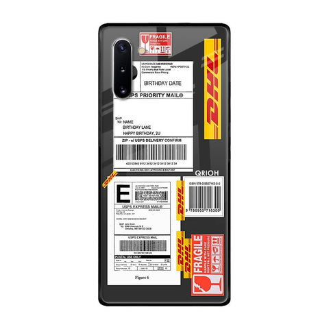 Cool Barcode Label Samsung Galaxy Note 10 Glass Back Cover Online