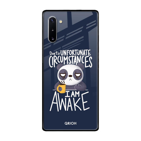 Struggling Panda Samsung Galaxy Note 10 Glass Back Cover Online