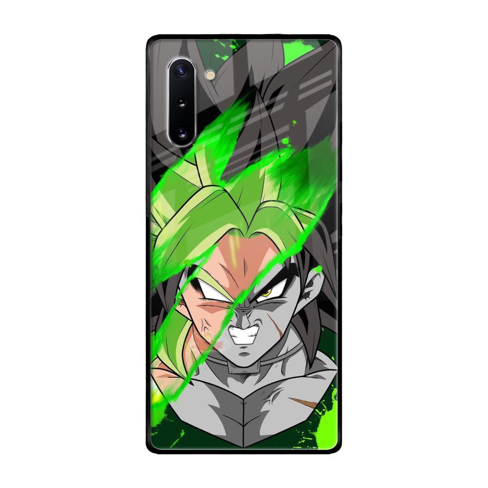 Anime Green Splash Samsung Galaxy Note 10 Glass Back Cover Online