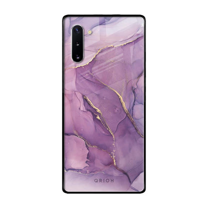 Purple Gold Marble Samsung Galaxy Note 10 Glass Back Cover Online