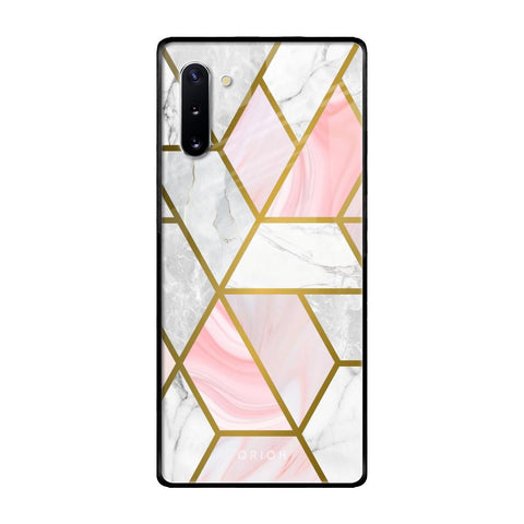 Geometrical Marble Samsung Galaxy Note 10 Glass Back Cover Online